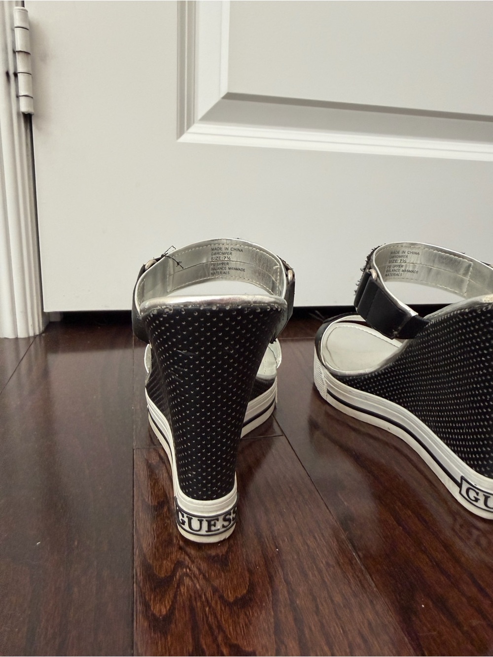 Guess Wedge Sandals - Picture 8 of 9
